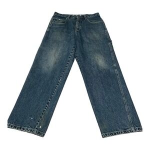 Vintage‎ Southpole Baggy Cargo Jeans Men's 34 Relaxed Y2K Denim Pants RN82628